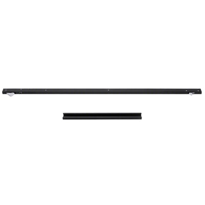 Ives COR52 Door Coordinator with FL20 Filler, Black Anodized (315AN)