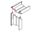 Load image into Gallery viewer, 36 x 84 Knock-Down Steel Door Frame (Commercial Grade)