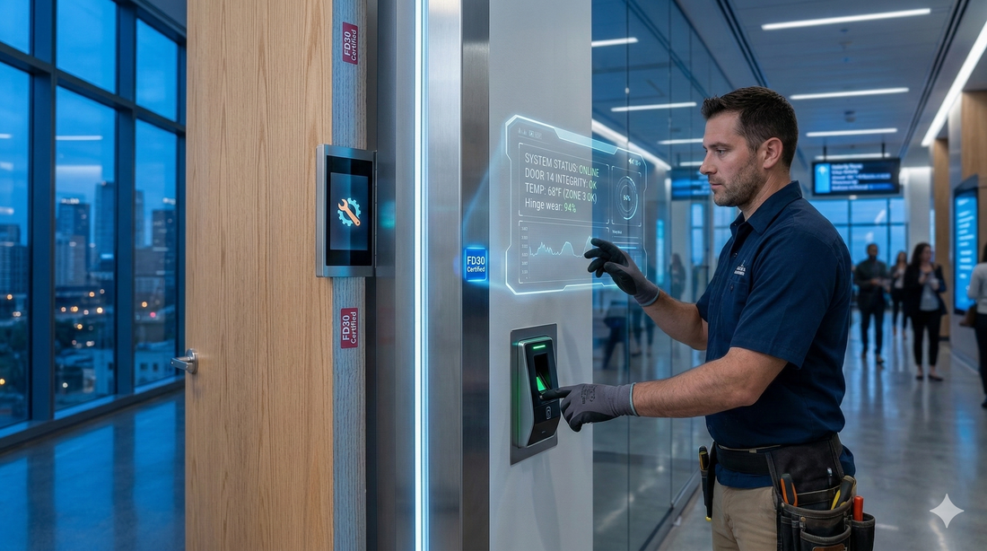The Future of Fire Safety: Smart Door Technology in Commercial Buildings