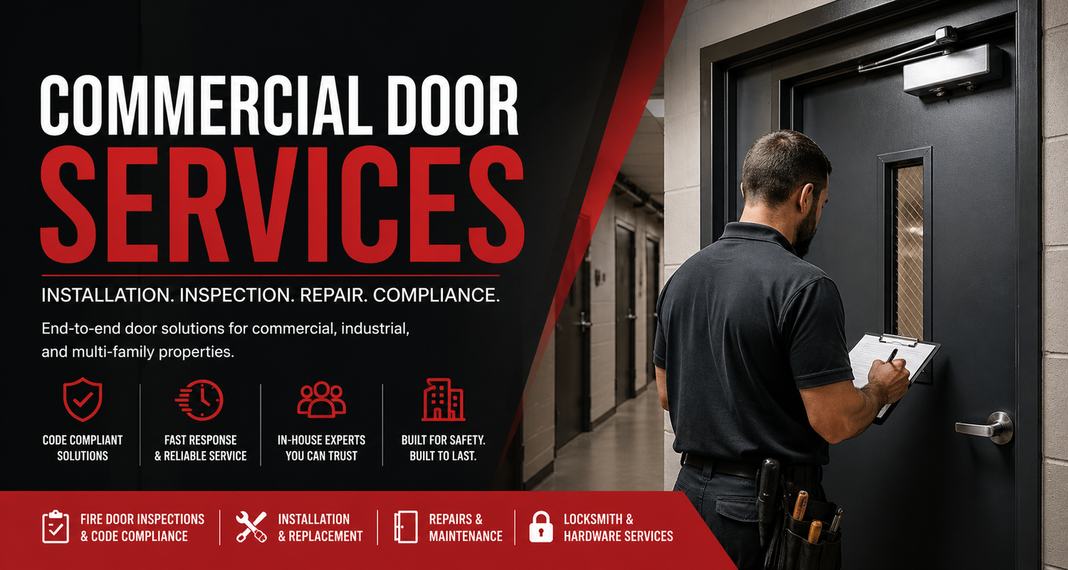 Commercial Door Services NYC | Fire Door Installation, Repair & Inspection