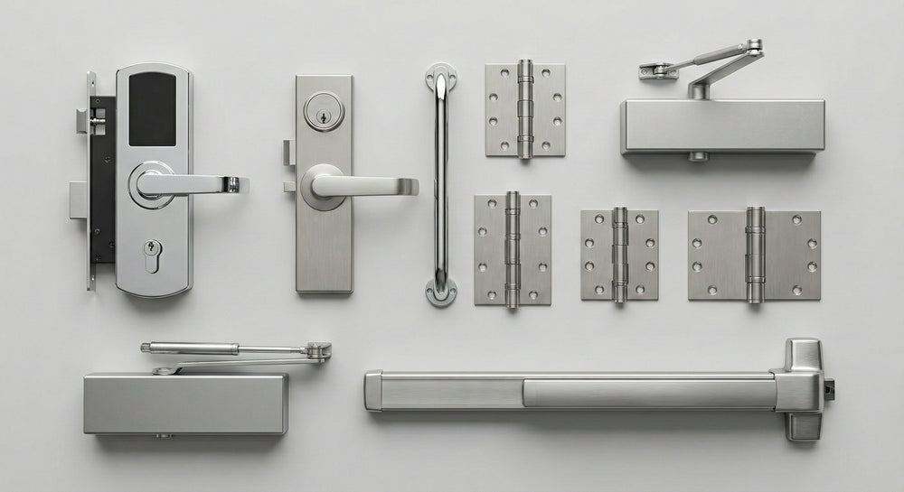 Commercial door hardware from Universal Fireproof Door
