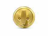 Cylinder Deadbolt 3501 Grade 2 stainless steel single cylinder deadbolt in satin brass – view 5