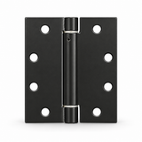 Adjustable UL spring hinge 4.5 x 4.5 in black (US19) – product shot