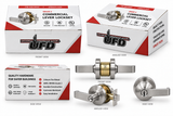 Lever Lockset 7201 UL 3-Hour Fire-Rated – Satin Chrome Stainless Steel