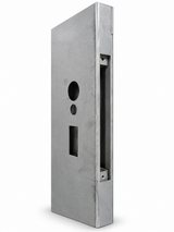 Angled view of the lock edge and mortise pocket