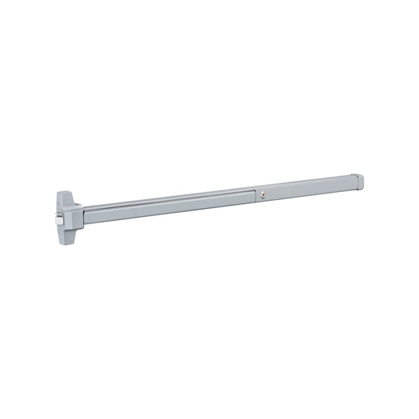 Falcon 20 Series Rim Exit Device, Exit Only, 4 ft, Sprayed Aluminum (SP28)