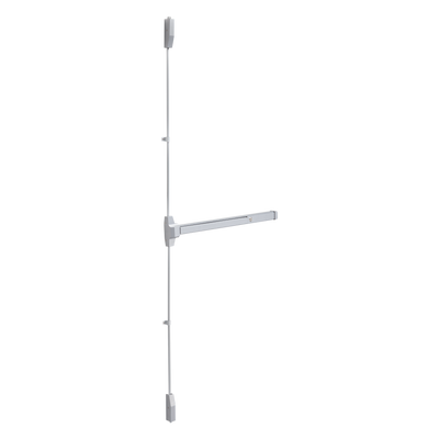 Falcon 20 Series Surface Vertical Rod Exit Device, Exit Only, 3 ft, Sprayed Aluminum (SP28)