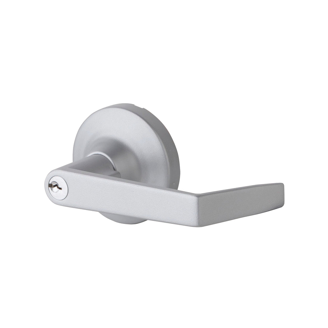 Falcon 214 Key-In-Lever Exit Device Trim, Sprayed Aluminum (SP28)