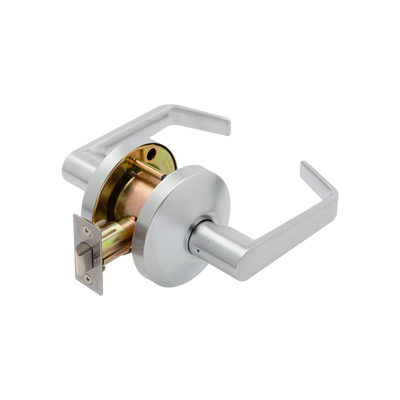 Falcon B101S Passage Cylindrical Lock, Dane Lever, Satin Chrome (626)