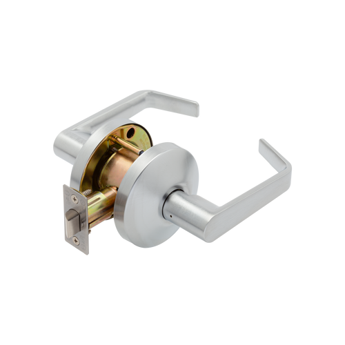 Falcon B101S Passage Cylindrical Lock, Dane Lever, Satin Chrome (626)