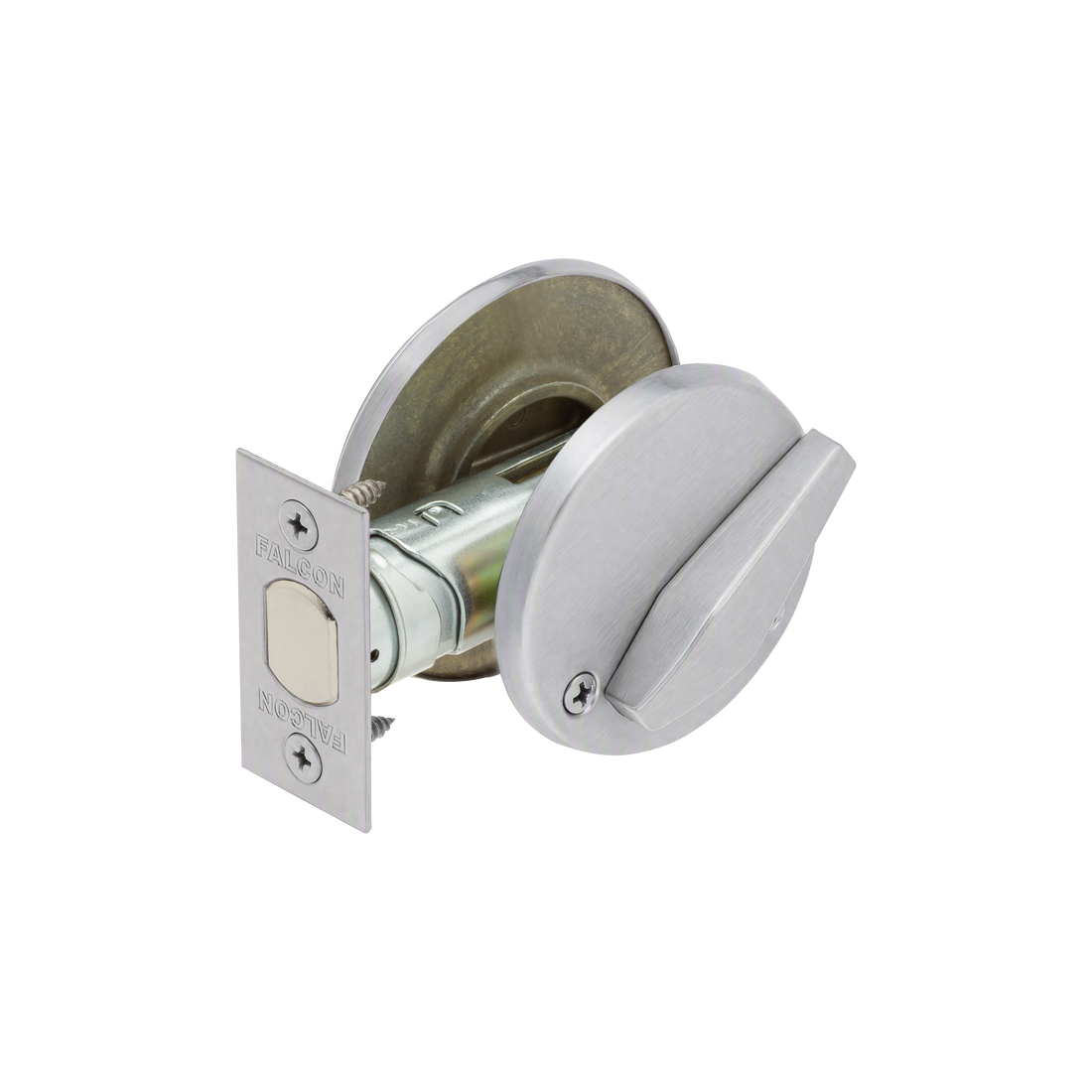 Falcon D271 Deadbolt, Satin Chrome (626)