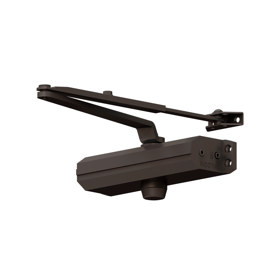 Falcon SC61A Door Closer, Regular/Parallel Arm, Standard Cover, Dark Bronze (695)