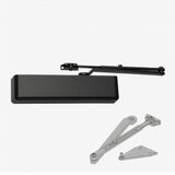 Falcon SC81A Door Closer, Full Cover, Flat Black (622)