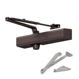 Falcon SC81A Door Closer, Slim Plastic Cover, Dark Bronze (695)