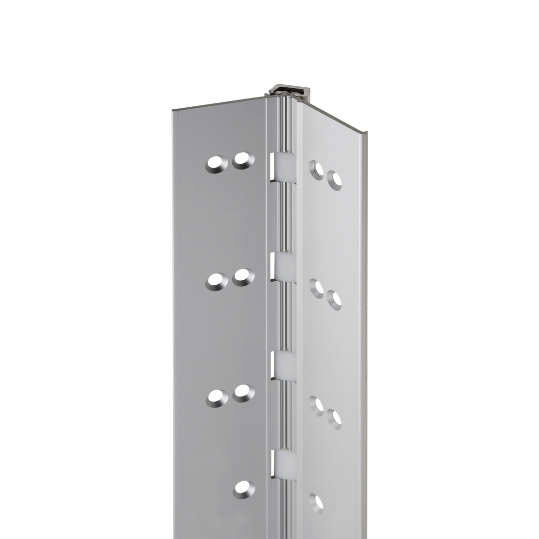 Ives 224HD 83" Geared Continuous Hinge, Satin Aluminum (US28)