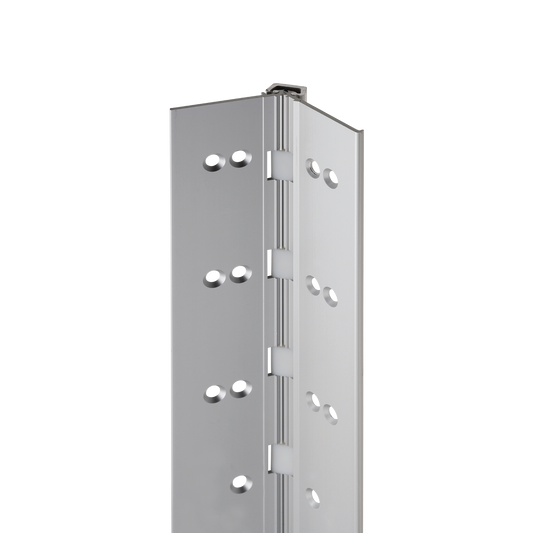 Ives 224HD 83" Geared Continuous Hinge, Satin Aluminum (US28)