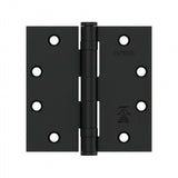 Ives 5BB1 4.5" x 4.5" Ball Bearing Butt Hinge with Non-Removable Pin, Flat Black (631)
