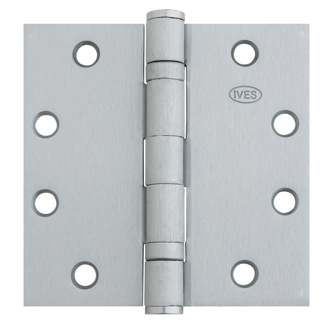 Ives 5BB1 4.5" x 4.5" Ball Bearing Butt Hinge, Satin Chrome (626)