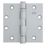 Ives 5BB1 4.5" x 4.5" Ball Bearing Butt Hinge, Satin Chrome (626)
