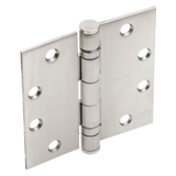 Ives 5BB1 4.5" x 4.5" Ball Bearing Butt Hinge with Non-Removable Pin, Satin Stainless Steel (630)