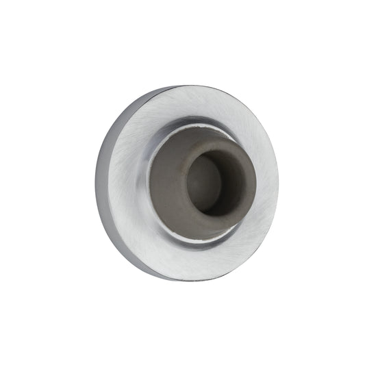 Ives WS401/402CCV Wall Stop, Concave Rubber Bumper, Satin Chrome (US26D)