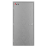 Load image into Gallery viewer, 24&quot; x 80&quot; Flush Hollow Metal Door With Knockdown Drywall Frame, and Hardware Included - Self Closing Hinges and Cylindrical Lockset
