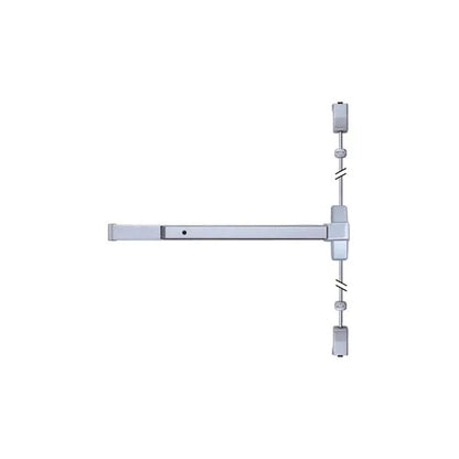 TELL - 8400B - Surface Vertical Rod Exit Device - Grade 1 - Aluminum Finish - 36"