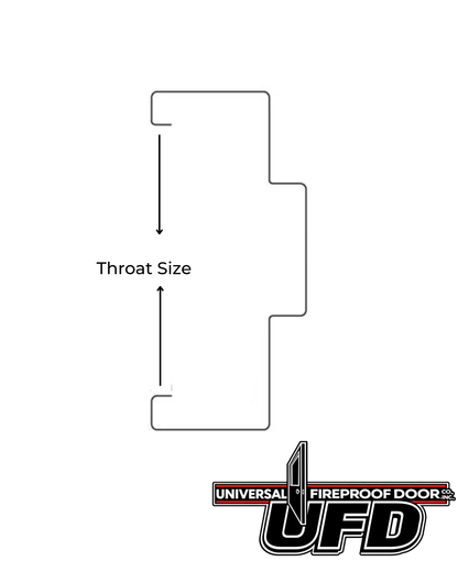 28 x 80 Knock-Down Steel Door Frame (Commercial Grade)
