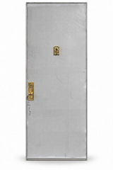 Apartment Angle Unit — door with peephole and mortise lock hardware