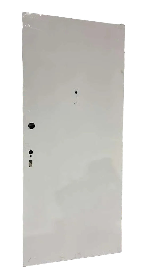 35 3/4 x 82 1/2 Steel Door Slab, Mortise Lock Prep, 90 Min Fire-Rated, 20 Gauge | Universal Fireproof Door