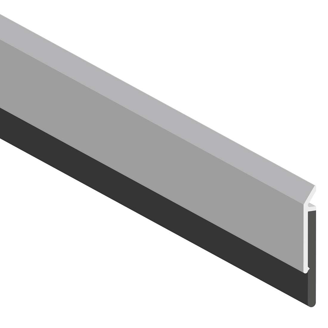 Zero International 39BK Door Sweep, Black – 36"