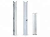 Knock-down steel door frame kit – hinge jamb, strike jamb and header