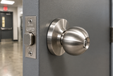 Knob Lockset 7204 UL 3-Hour Fire-Rated – Satin Nickel Stainless Steel
