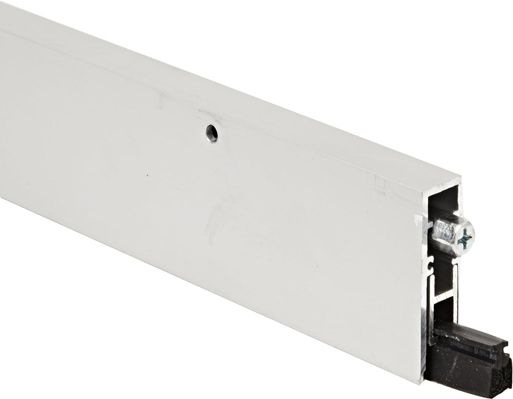 Pemko - 4131CRL36 Aluminum Automatic Door Bottom, Clear Anodized, Insert, 19/32”W x 36